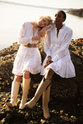 Sol Cotton Dress - White