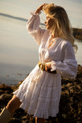 Sol Cotton Dress - White