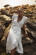 Valkyrie Long Dress - Sky Blue