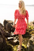 Jade Dress - Summer Red