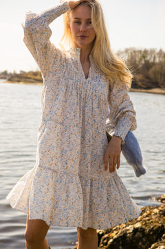 Embla Dress - Sky Blue