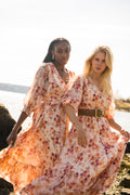 Gyri Golden Flower Dress - Indian Summer