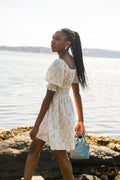 Veslemøy Linen Dress - Sky Blue