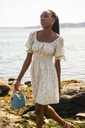 Veslemøy Linen Dress - Sky Blue