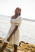 Veslemøy Linen Dress - Sky Blue