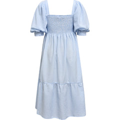 Cheri Stripe Dress - Blue/White
