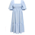 Cheri Stripe Dress - Blue/White