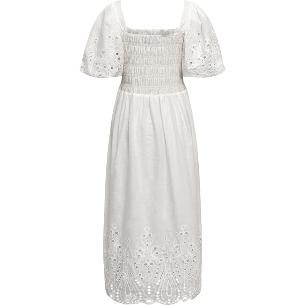 Angela Dress - White