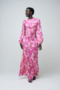 Ava Calanques Long Dress - Rose De Calanques