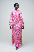 Ava Calanques Long Dress - Rose De Calanques