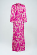 Ava Calanques Long Dress - Rose De Calanques