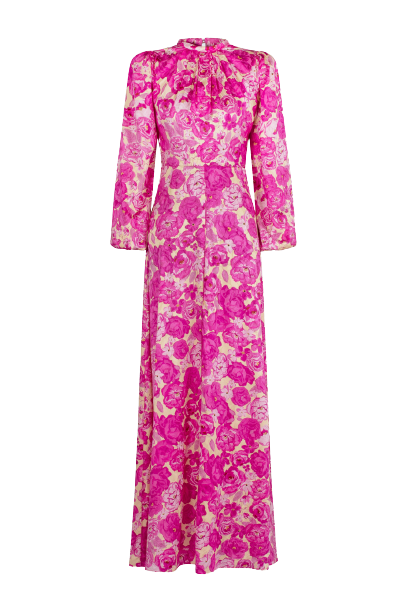 Ava Calanques Long Dress - Rose De Calanques