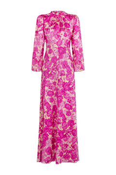 Ava Calanques Long Dress - Rose De Calanques