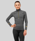Aerial Woolmix Half Zip 2.0 - Black