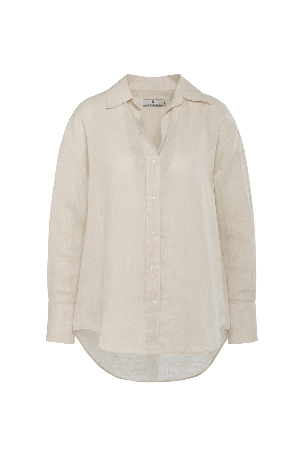 Allen Linen Solid - Beige