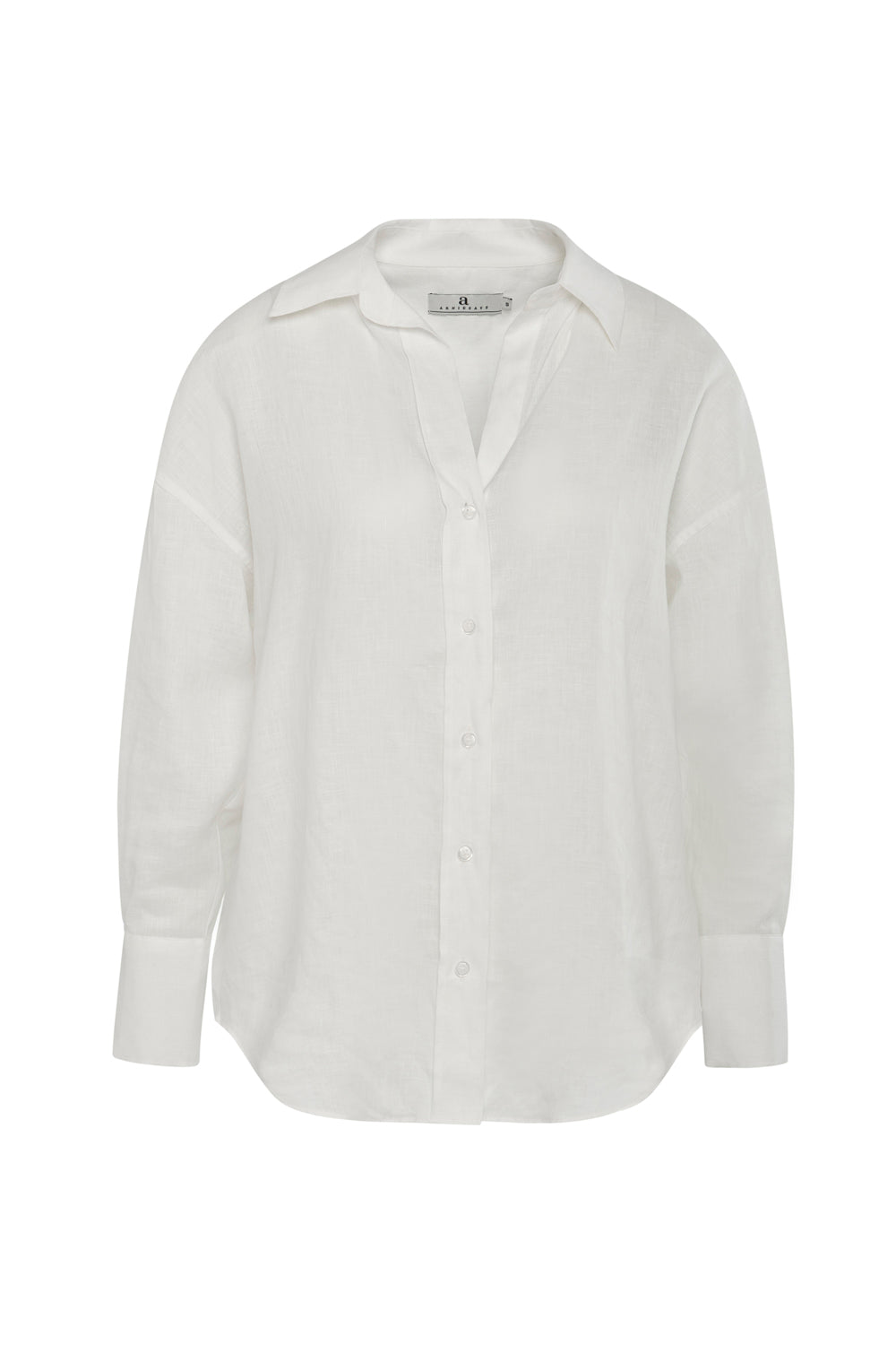 Allen Linen Solid - White