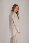 Allen Linen Solid - Beige