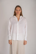 Allen Linen Solid - White