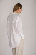 Allen Linen Solid - White