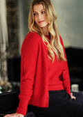 Eva Cardigan - Röd