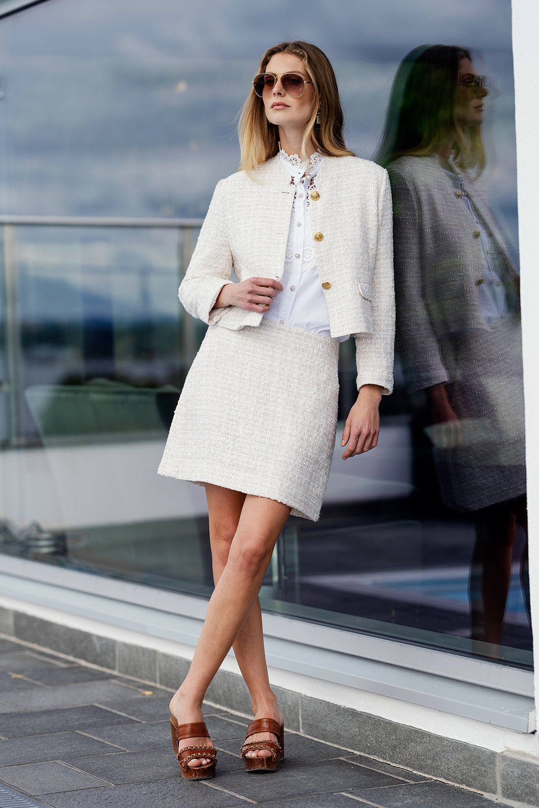 Kelly Skirt - Beige