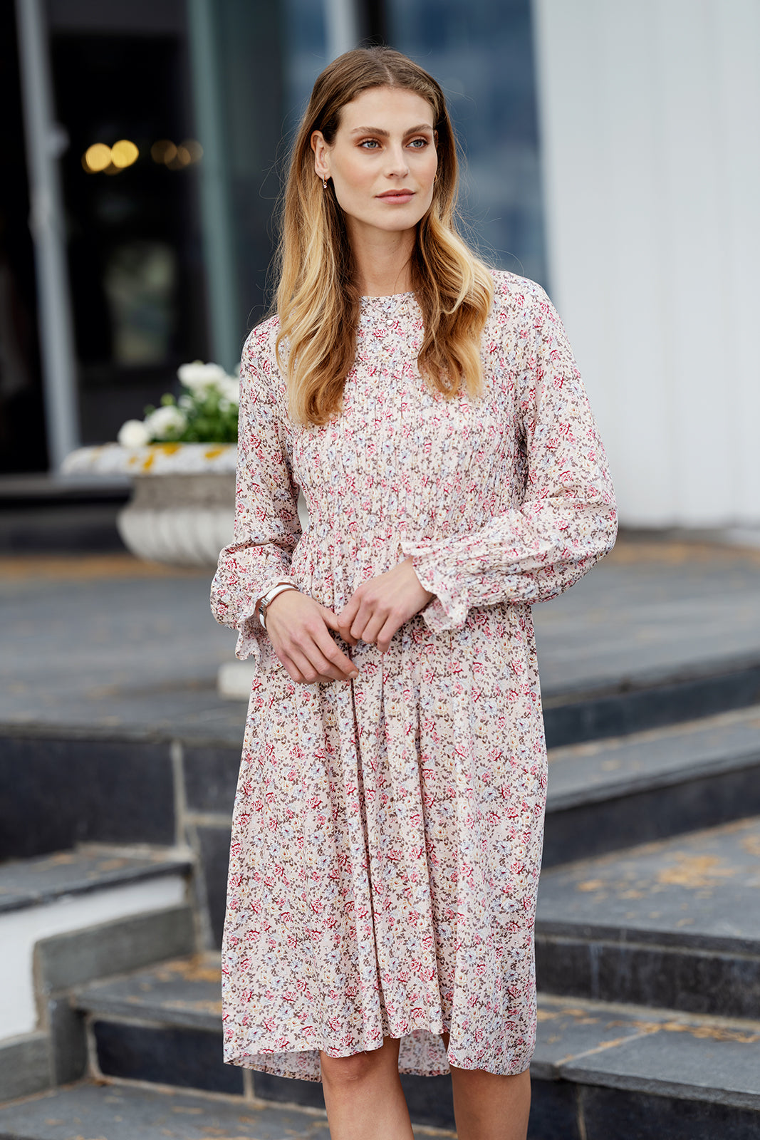 Emerson Dress - Pale Rose