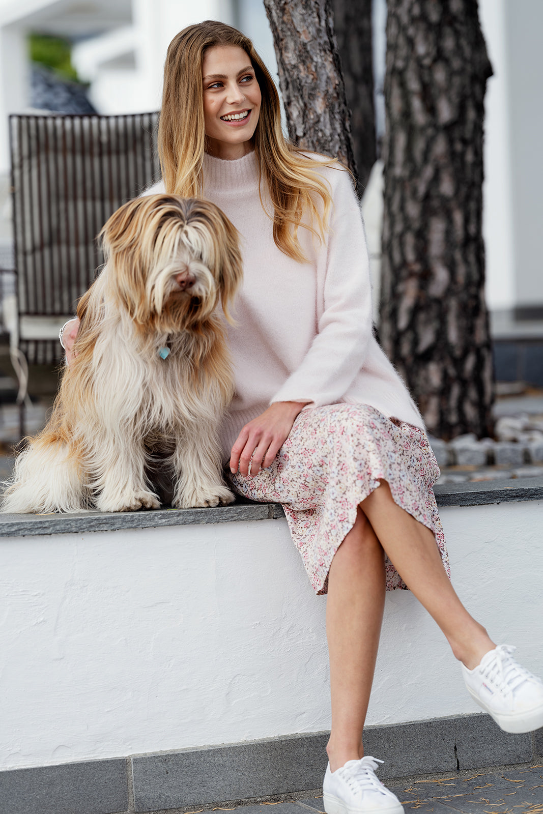 Isabel Skirt - Pale Rose