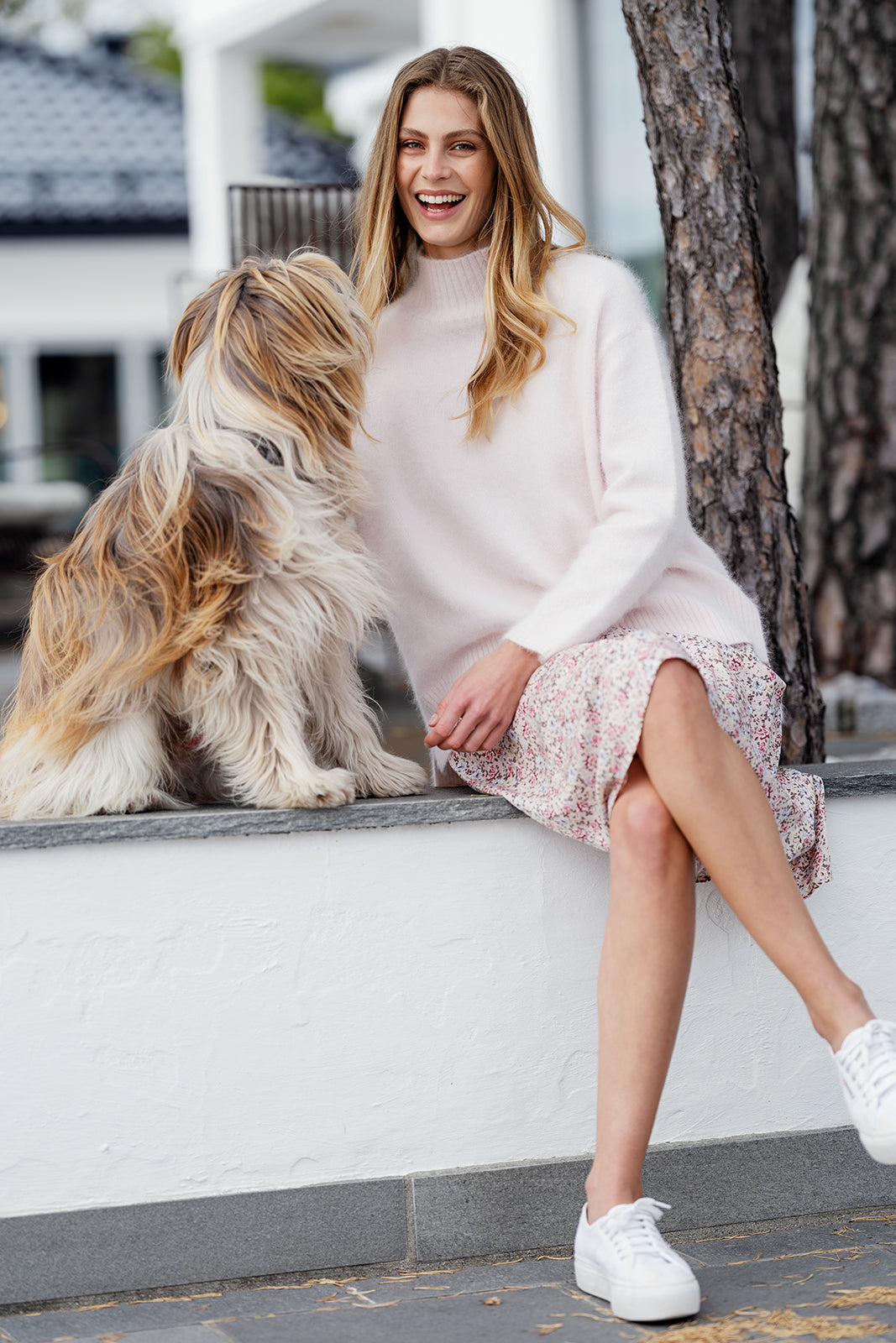 Isabel Skirt - Pale Rose