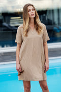 Beatrice Dress - Terracotta