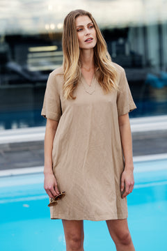 Beatrice Dress - Terracotta