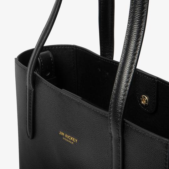 Ann Mini - Tumbled Leather Black