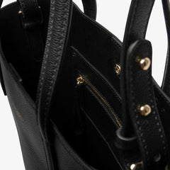 Ann Mini - Tumbled Leather Black