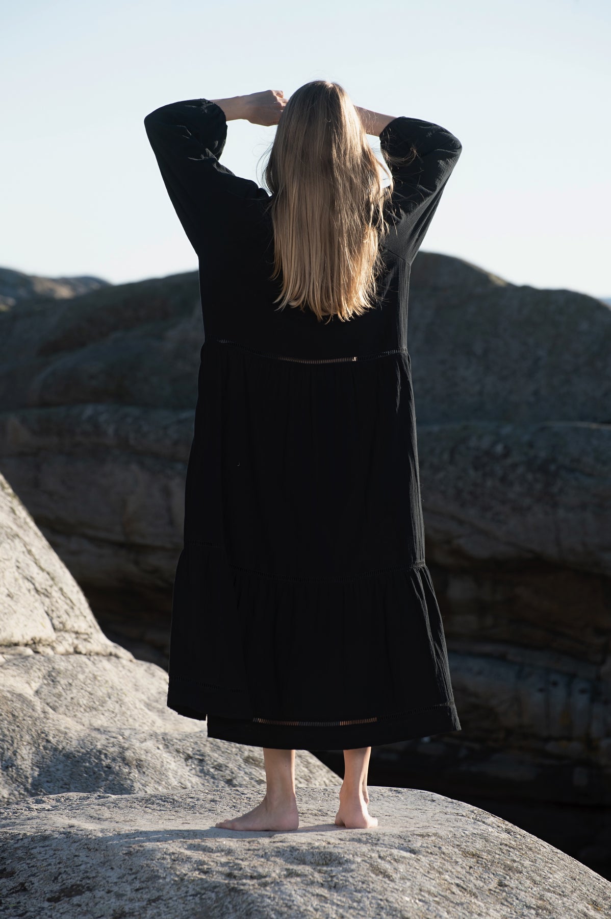 Asteria Gauze - Black