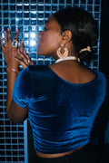The Small Tanushri Earrings - Pearl