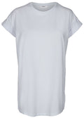 Alva Plain Tee - White - Moss Copenhagen - T-skjorter & Topper - VILLOID.no