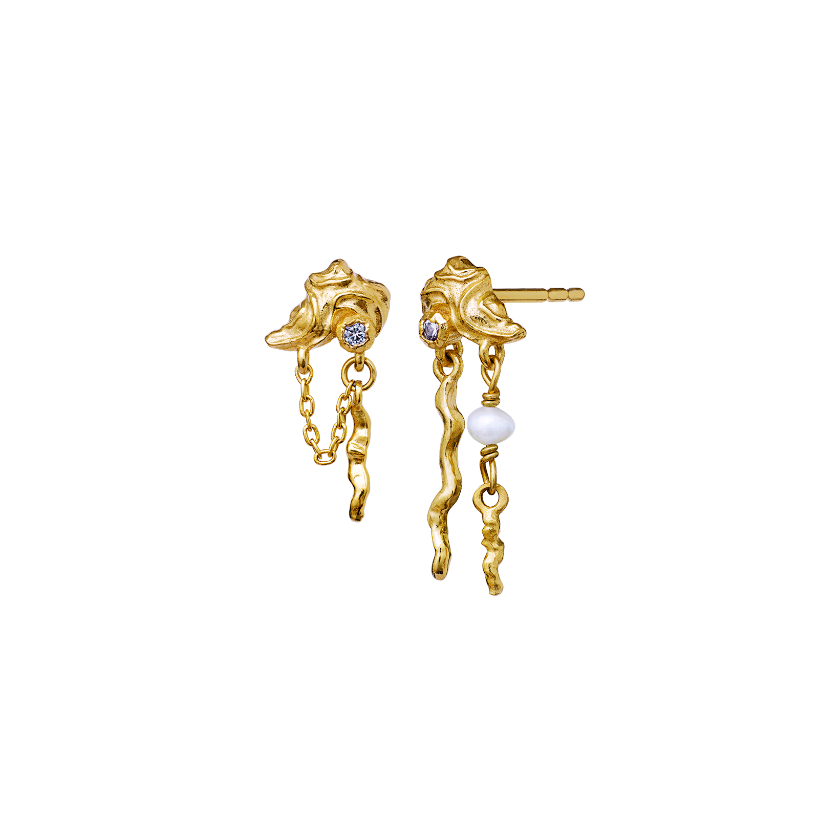 Baia Örhängen - Guld