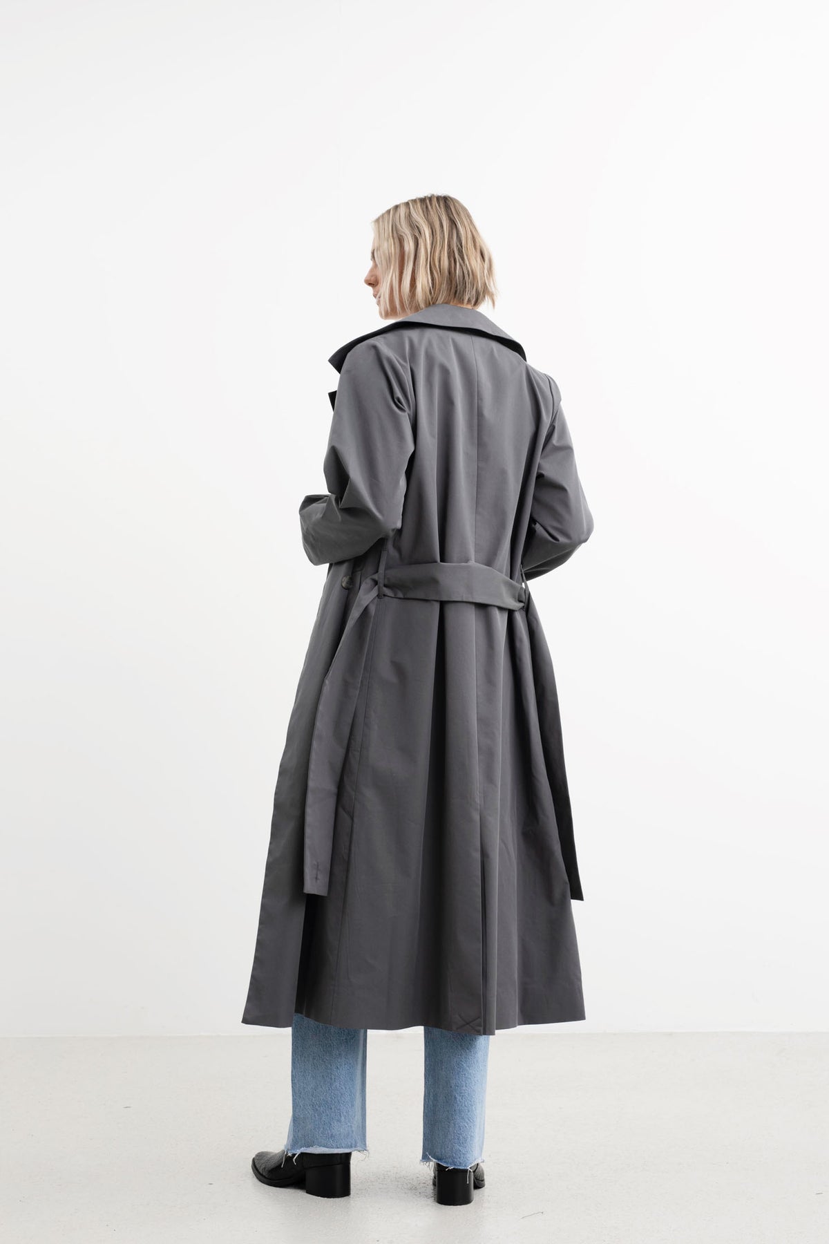 Barcelona Trenchcoat - Stormy Grey