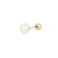 Baroque Helix Stud Gold
