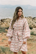 Bertine Dress - Lavender Flower