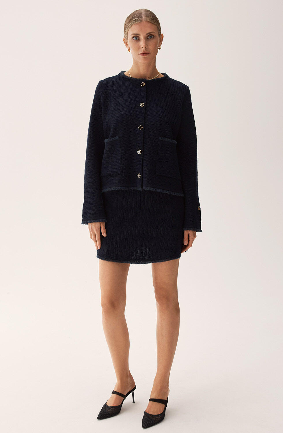 Bessie Skirt - Marine