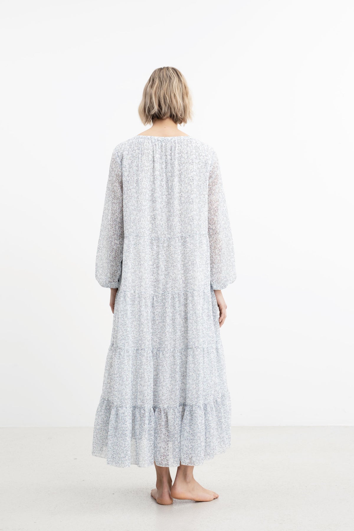 Mika Dress - Viola Flower