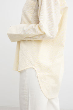 Bibi Crepe Shirt - Soft Yellow