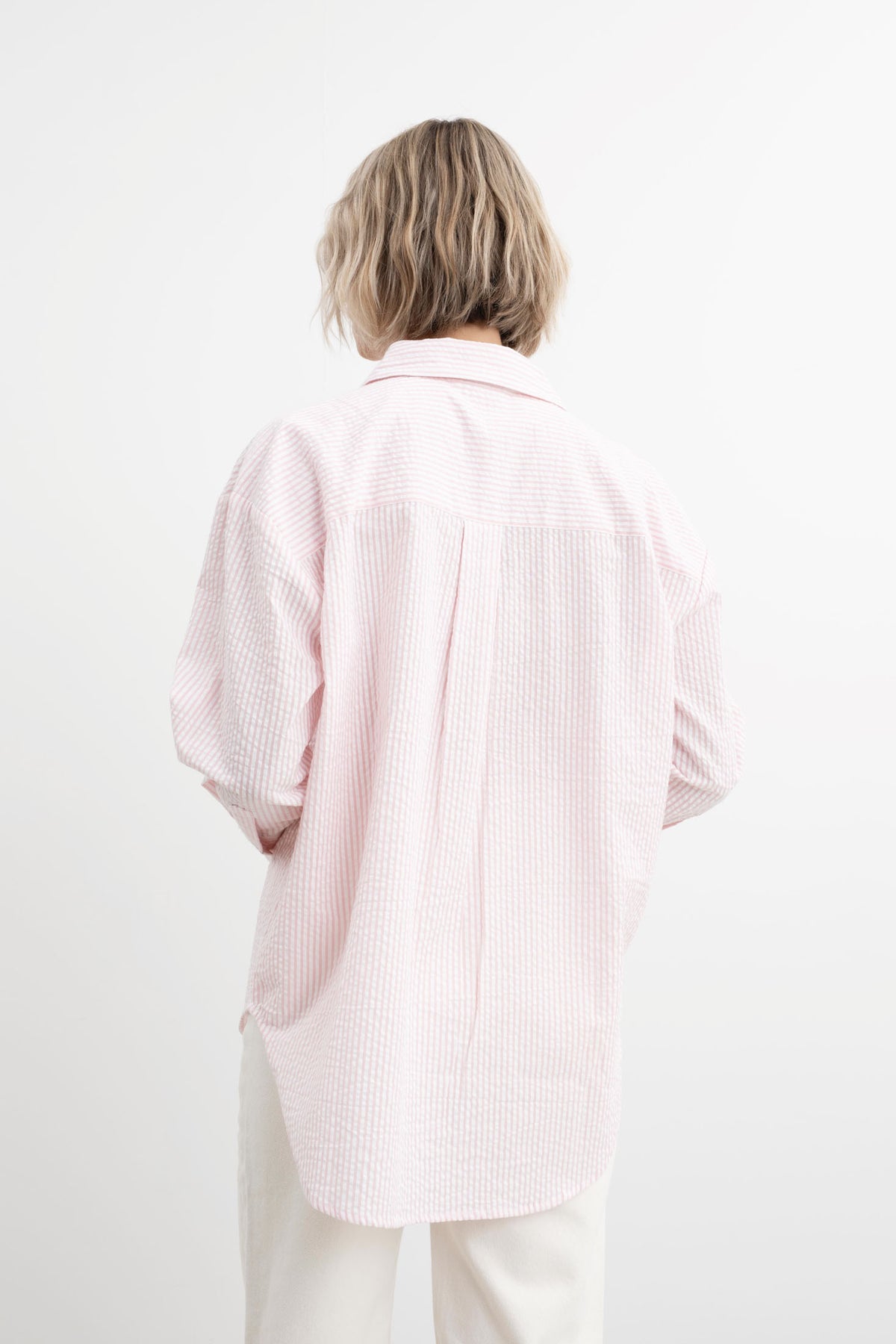 Bibi Crepe Shirt - Soft Pink