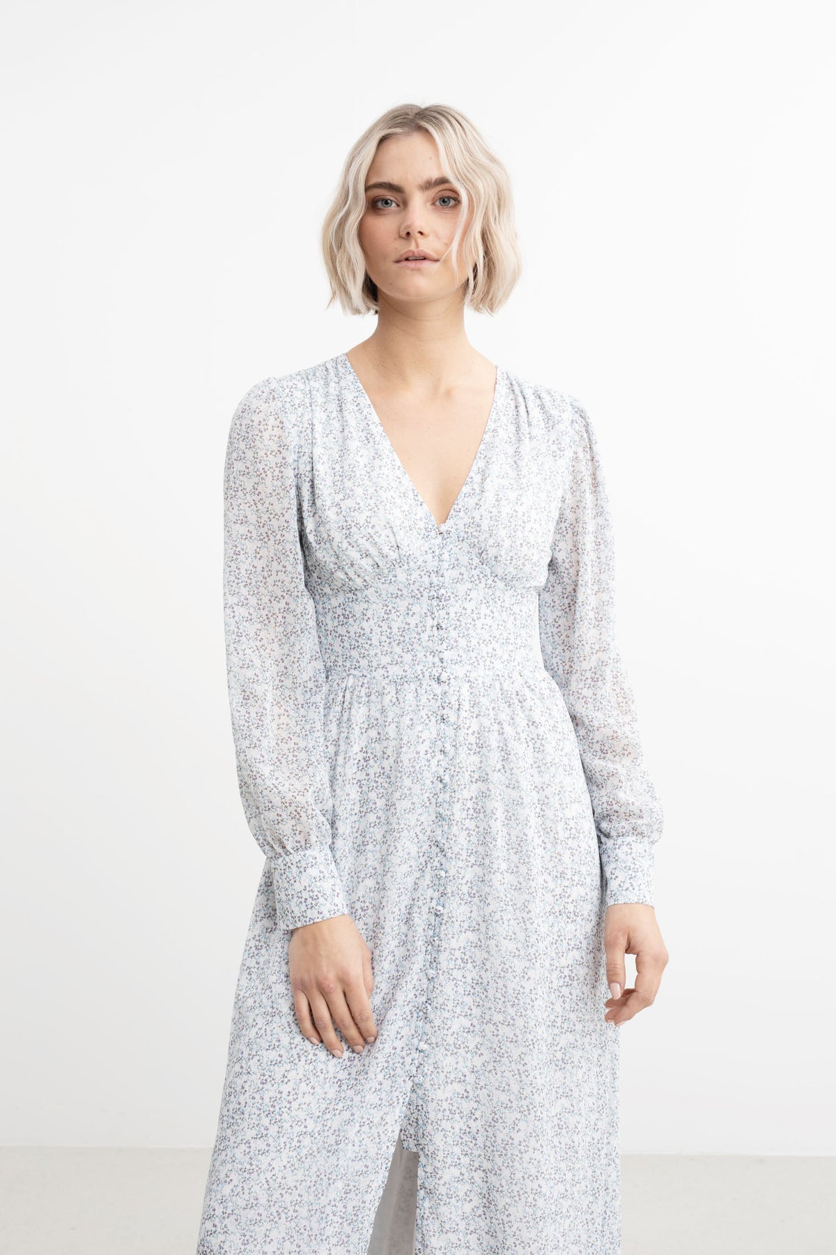 Ella Dress - Viola Flower
