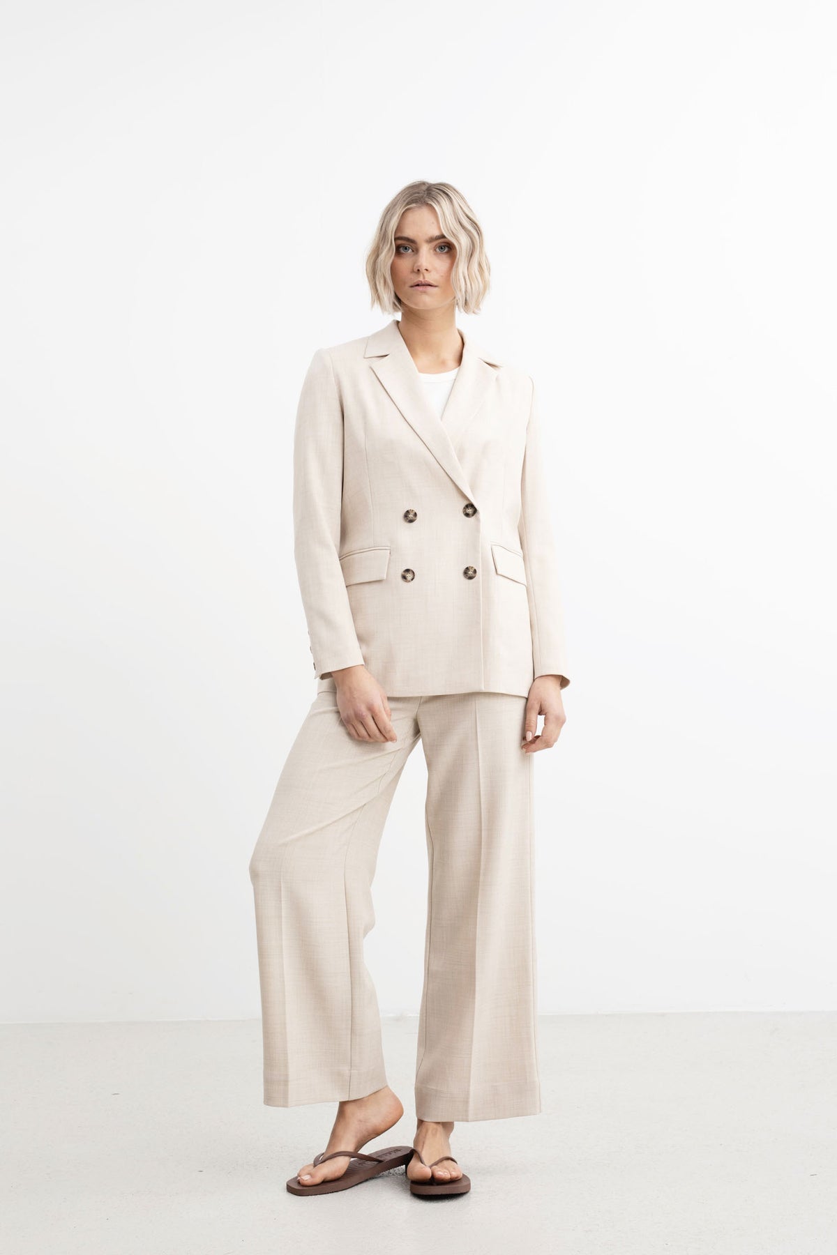 Cindy Blazer - Sand Melange