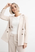 Cindy Blazer - Sand Melange