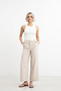 Caroline Trouser - Sand Melange