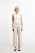 Caroline Trouser - Sand Melange