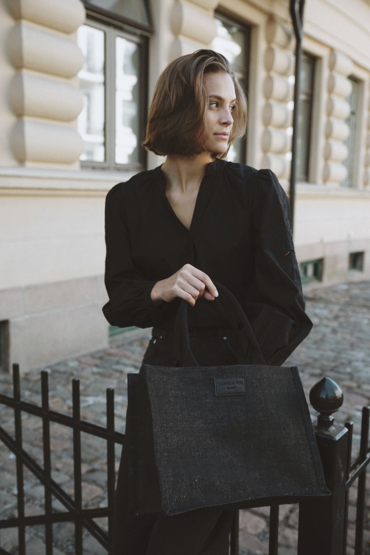 Market Bag Large - Black