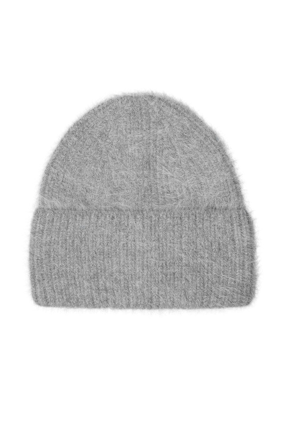 Bordeaux Alpaca - Light Grey Melange